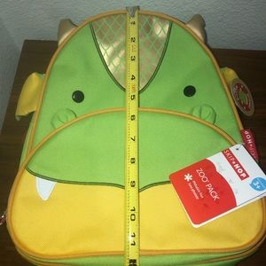 Skip Hop Toddler Backpack, Zoo Preschool Ages 2-4 - Dillon Dragon - Ships Free